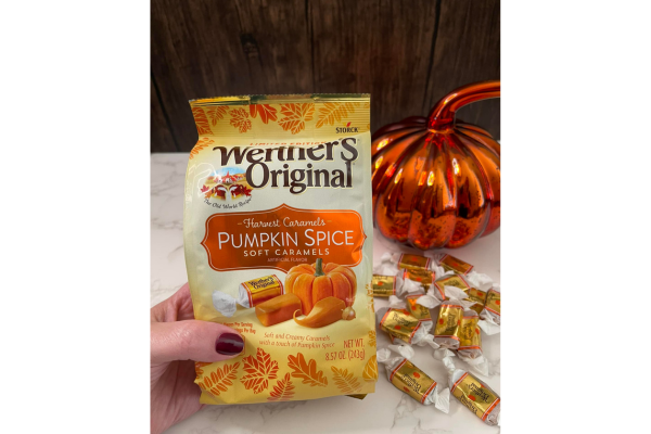 Indulge in Autumn's Delight: Werther's Pumpkin Spice Soft Caramels! 😋