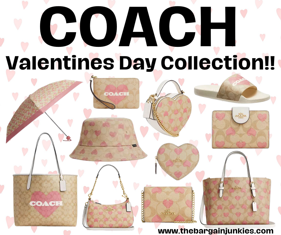 ❤️🎁 Love is in the Air at Coach Outlet! Discover Their Valentine's Day Products on Sale! 🛍️❤️