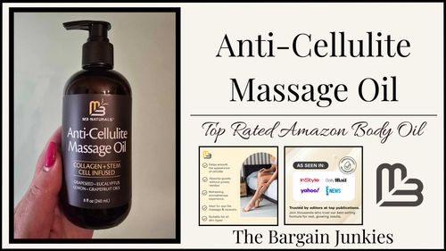 Say Goodbye to Stubborn Cellulite with M3 Naturals Anti-Cellulite Massage Oil! 